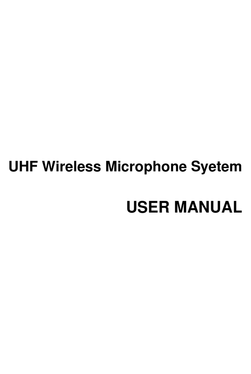 Nady Systems 9E3W1KUH user manual