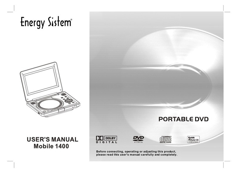 ENERGY SISTEM Mobile 1400 user manual