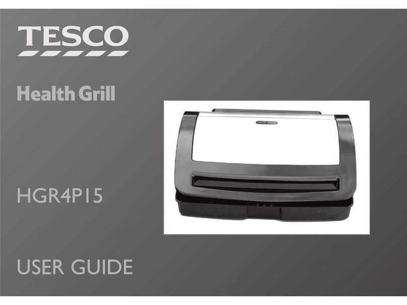 Tesco HGR4P15 User manual