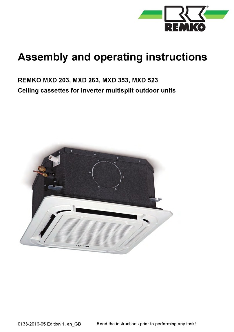 REMKO MXD 203 User manual