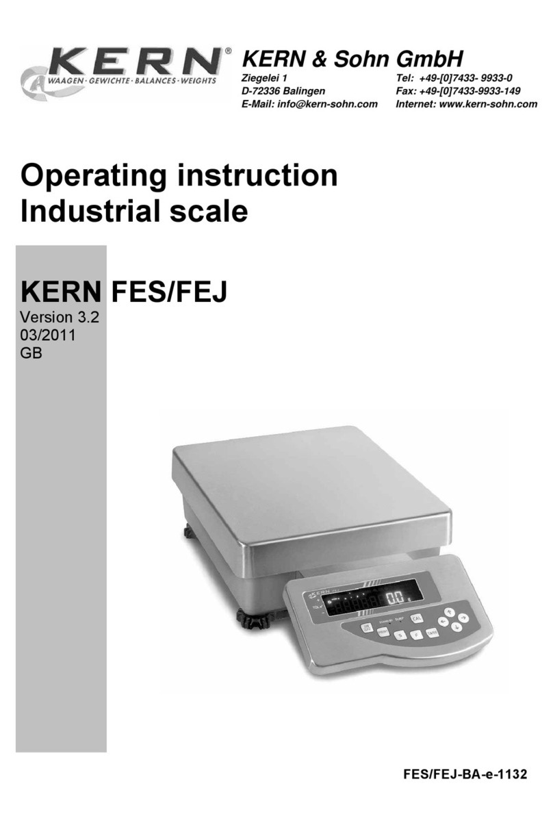 KERN FES 33K0.1 IPM Operating	 instruction