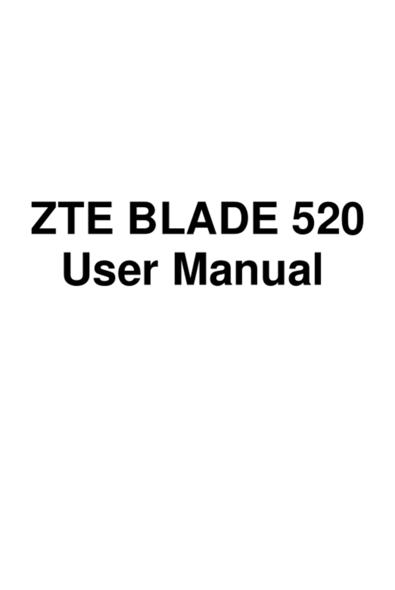 Zte BLADE 520 user manual