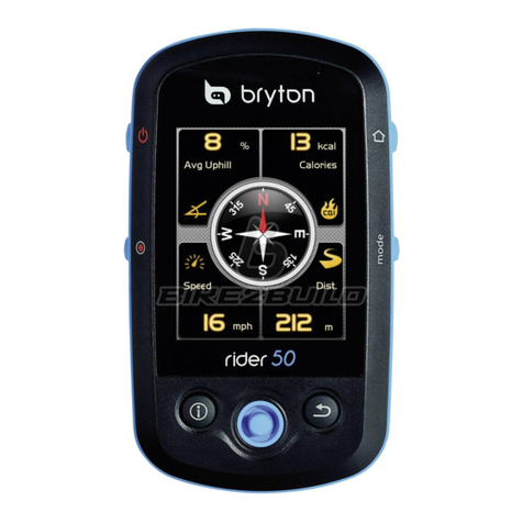 Bryton Rider 50 user manual Bryton Rider 50 user manual
