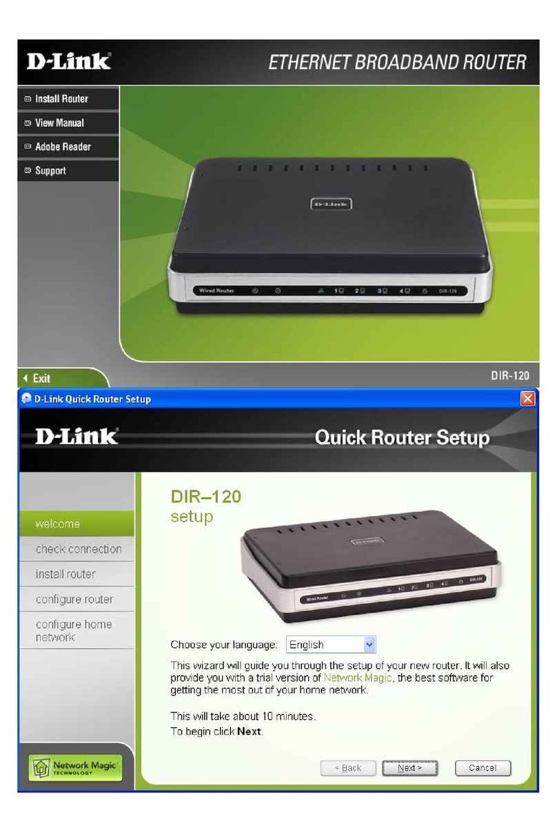 D-Link DIR-120 Specification sheet