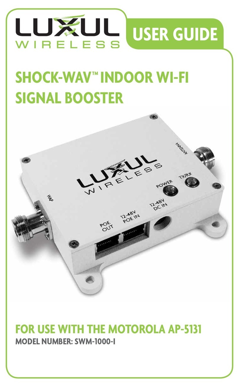 Luxul SWM-1000-I User manual
