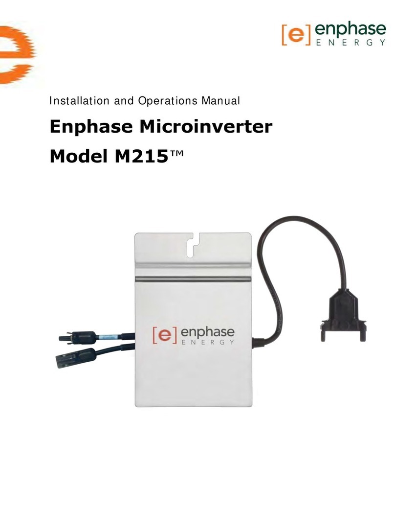 enphase M215 User manual