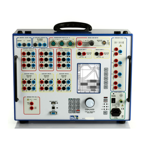 ISA CBA2000 user manual