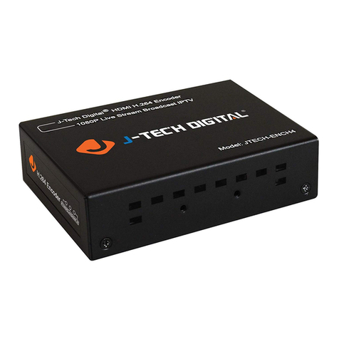 J-Tech Digital JTECH-ENCH4 user manual