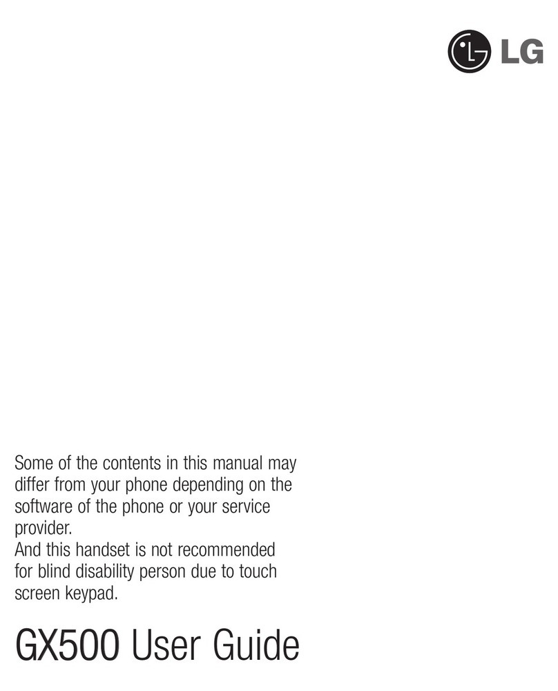 LG GX500 user guide