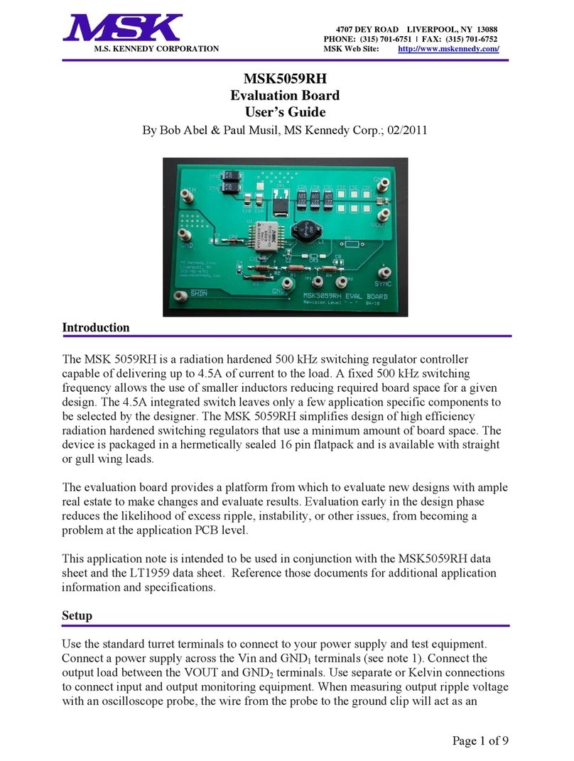 MSK MSK5059RH user guide