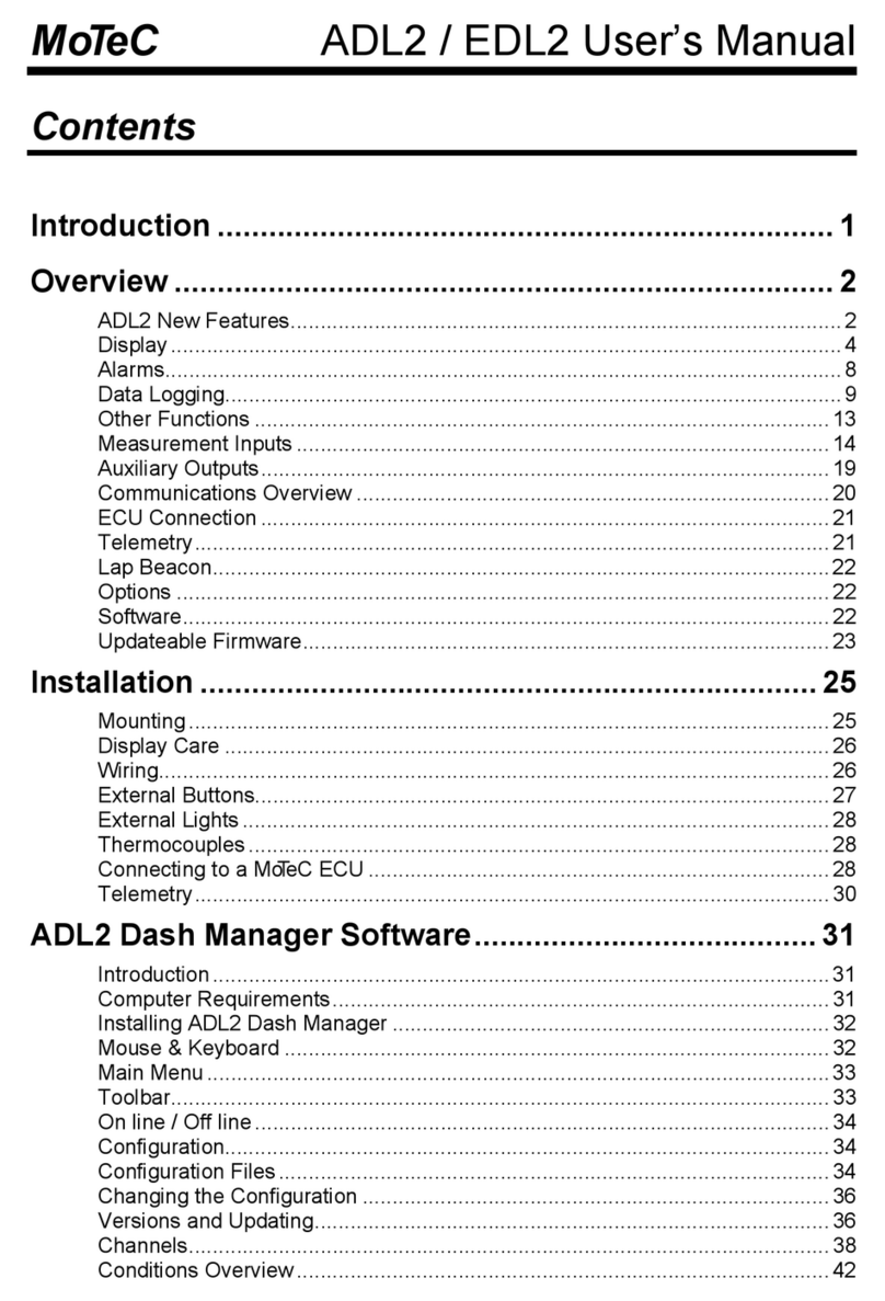 Motec ADL2 user manual