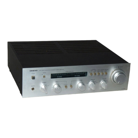 Onkyo A-7070 User manual