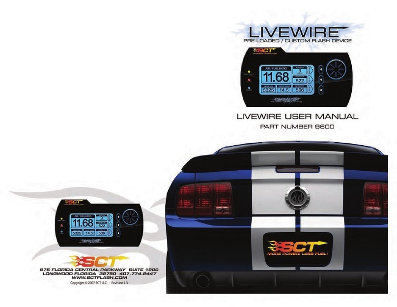 SCT 9600 User manual