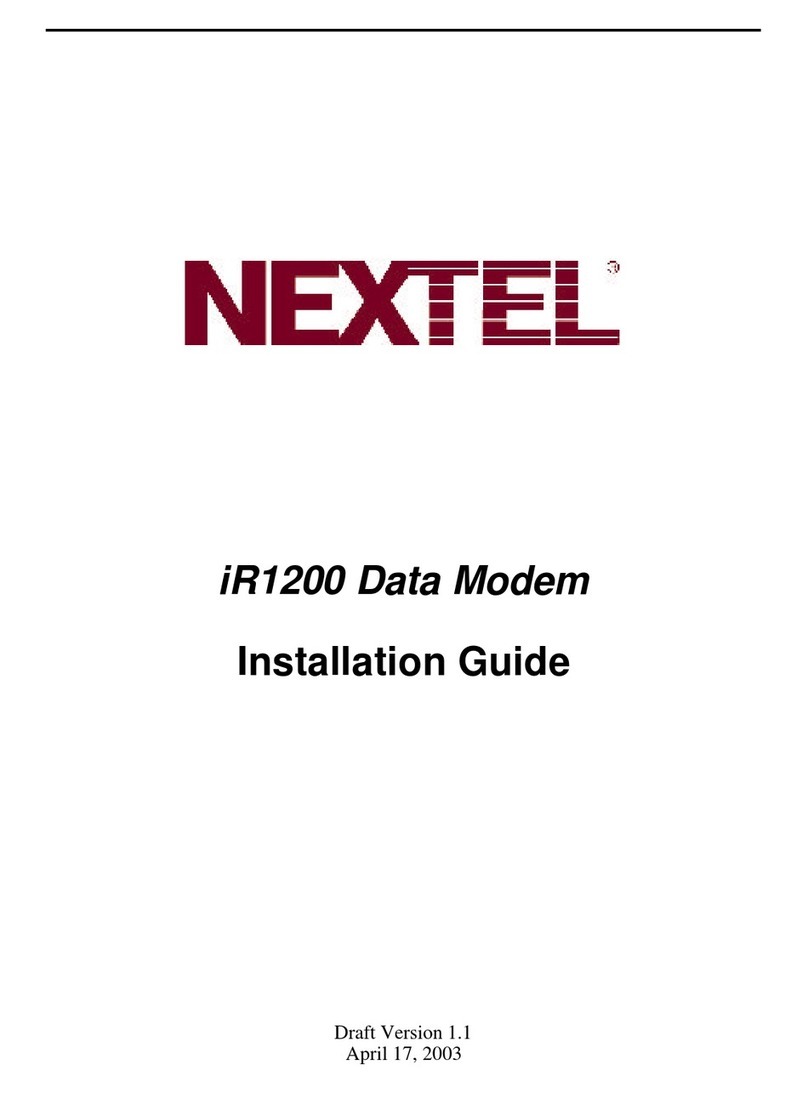 Nextel iR1200 GPS User manual