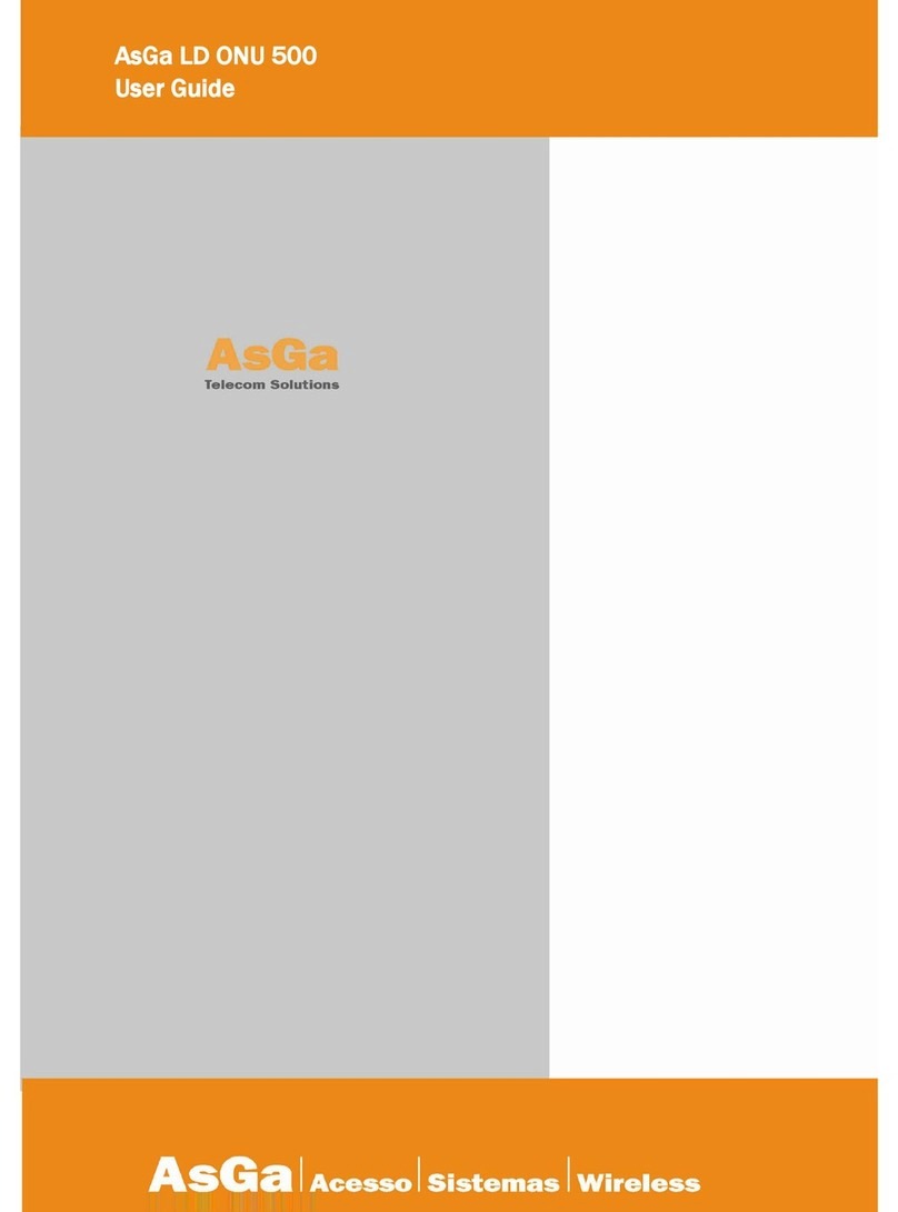 AsGa ONU 500-S user guide
