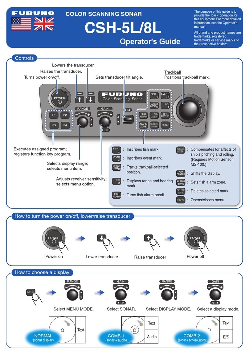 Furuno CSH-5L Manual