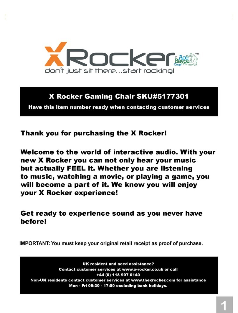 XROCKER 5177301 manual
