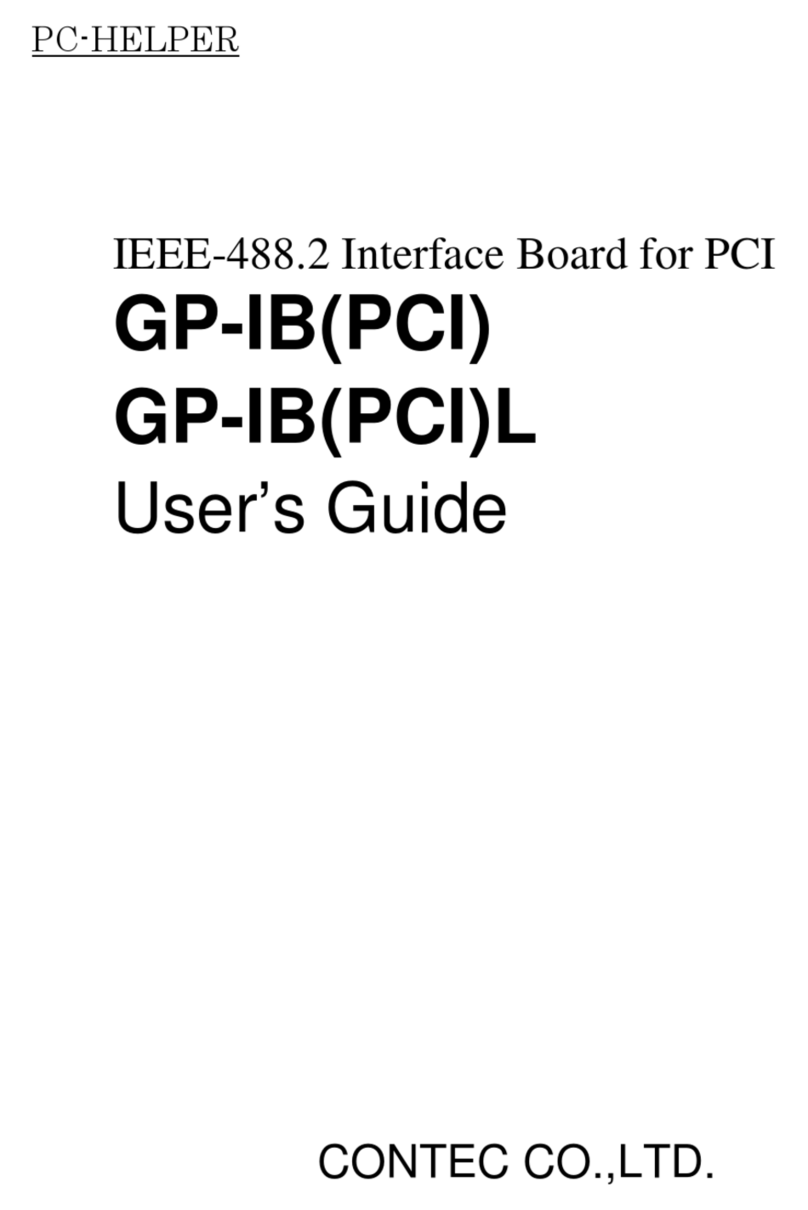 Contec GP-IB-PCI user guide