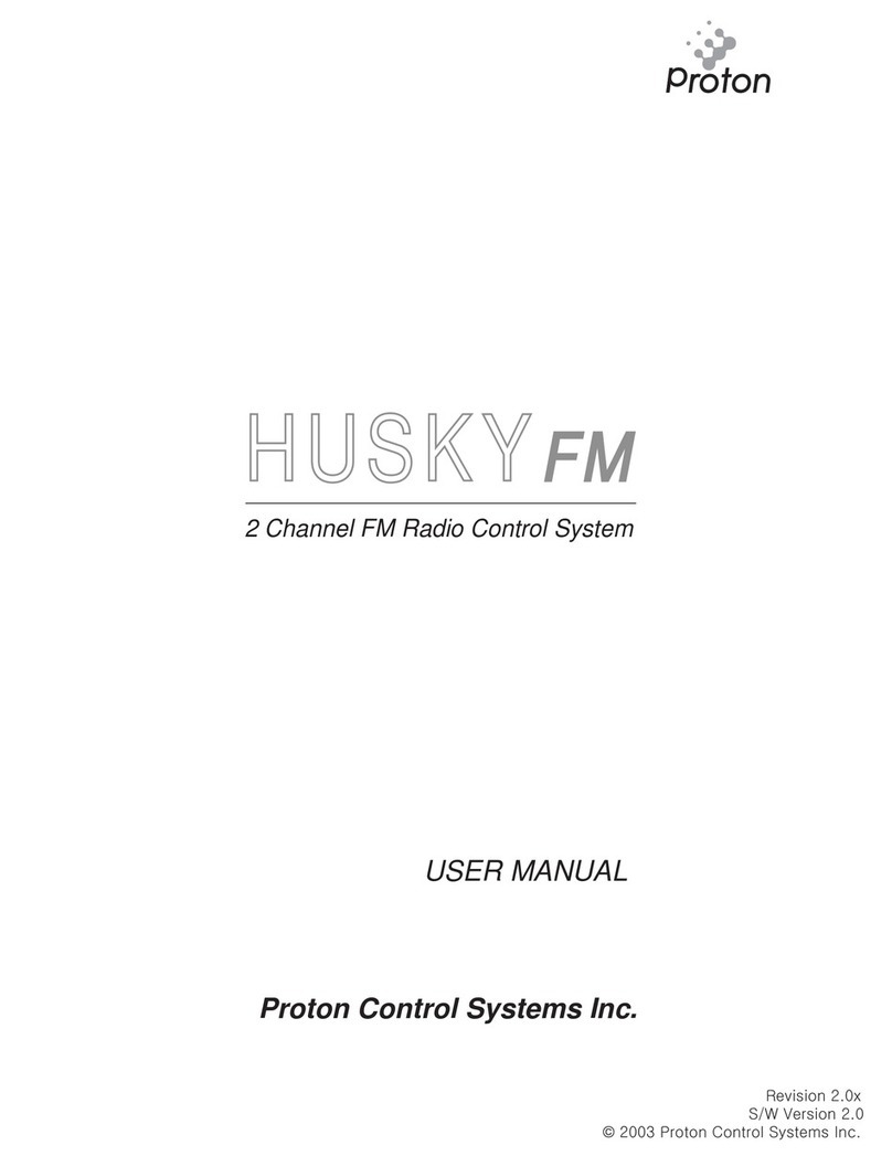 Proton Control Systems HUSKY FM user manual