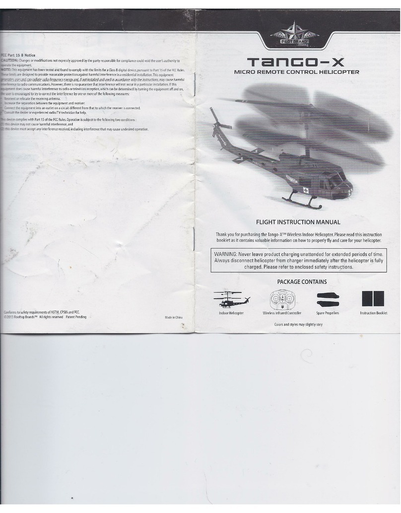 Pilot Brand TANGO-X User manual
