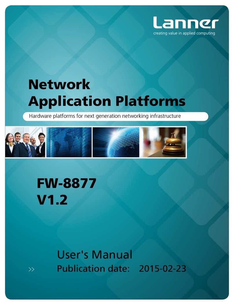 Lanner FW-8877 User manual