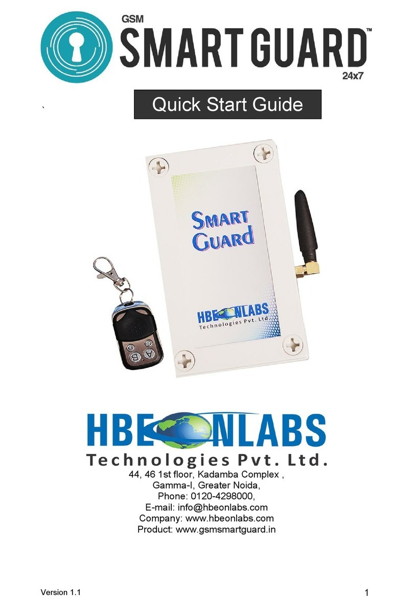 HBeonlabs smart guard quick start guide