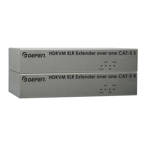 Gefen EXT-HDKVM-ELR User manual