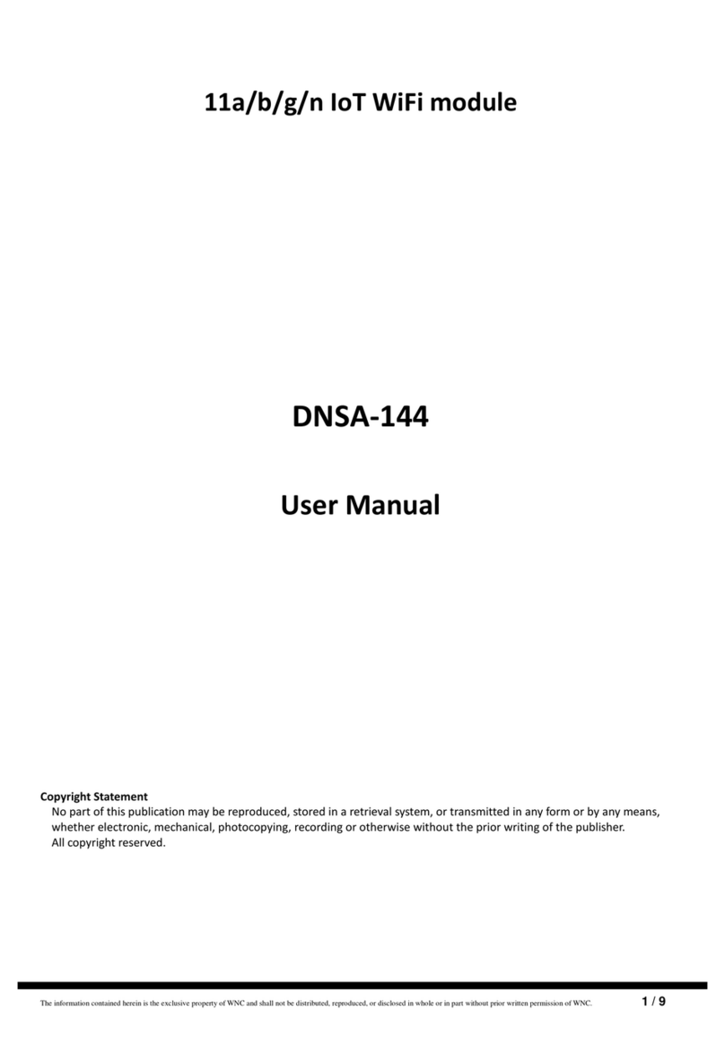 Wistron NeWeb Corporation DNSA144 user manual