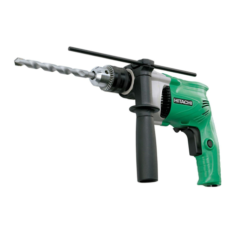 Hitachi Koki DV 13SS F403 Service manual