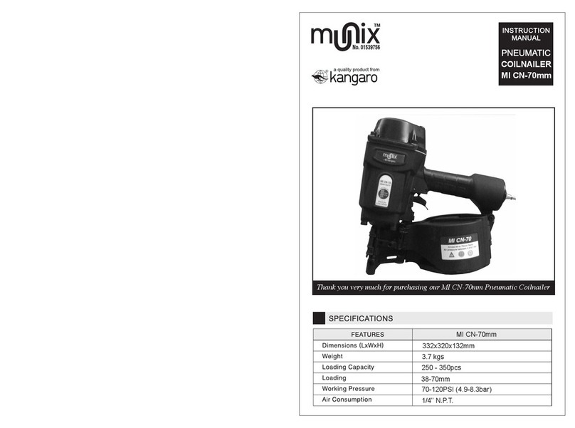Munix MI CN-70mm instruction manual