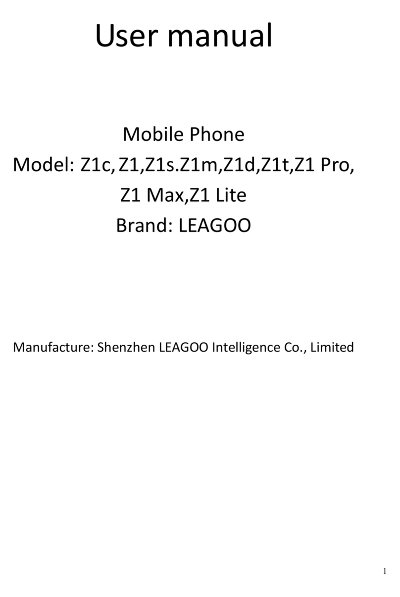 Leagoo Z1c User manual