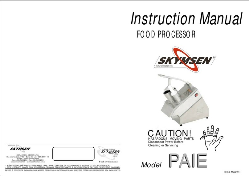 Skymsen PAIE instruction manual