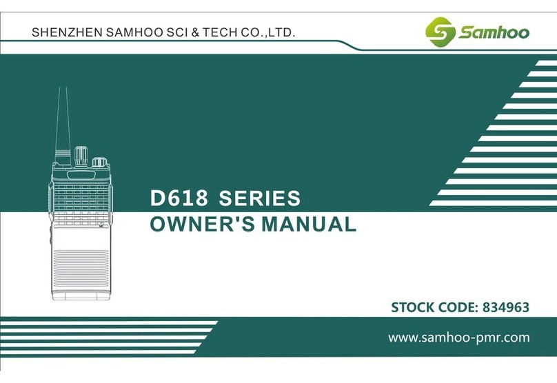 Samhoo D618U1 owner's manual