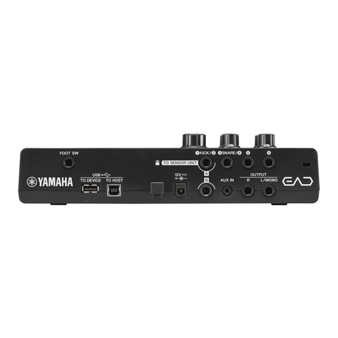 Yamaha EAD10 User manual