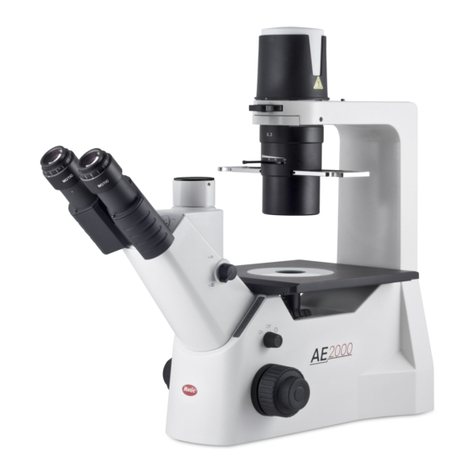 Motic AE2000 Ergo User manual
