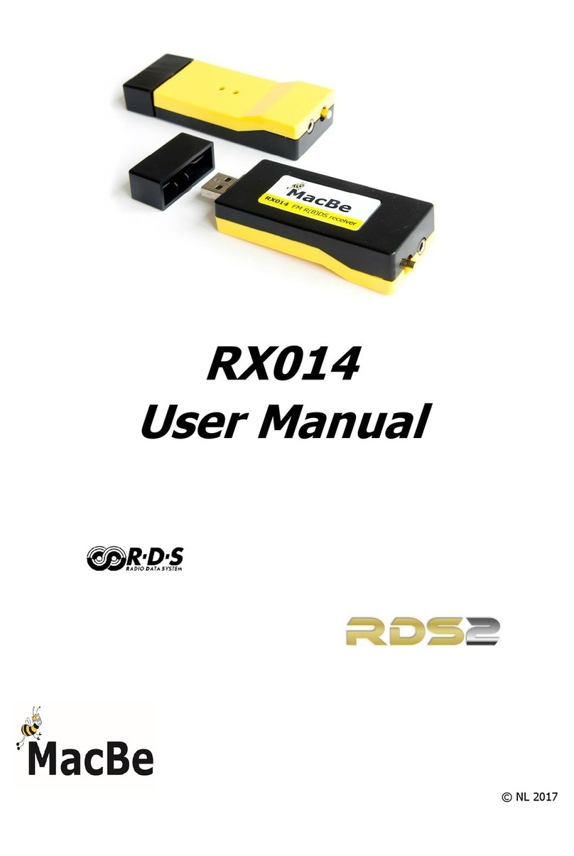 MacBe RX014 User manual