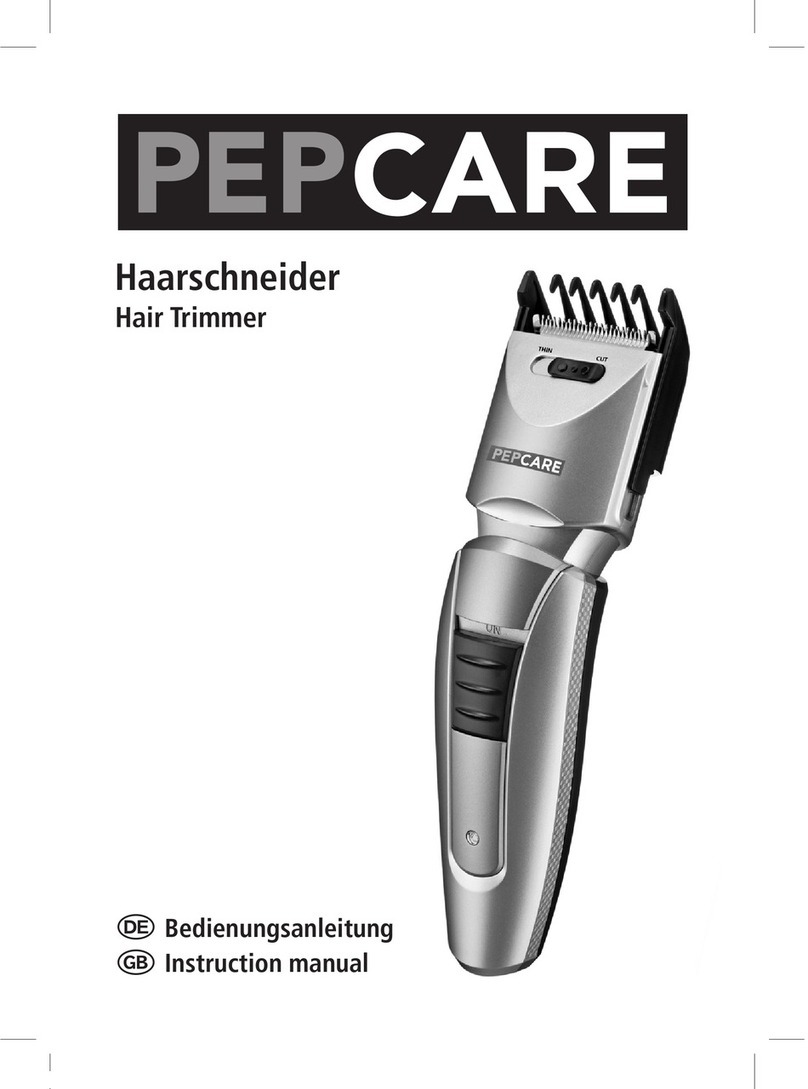 Pepcare 15133022 instruction manual