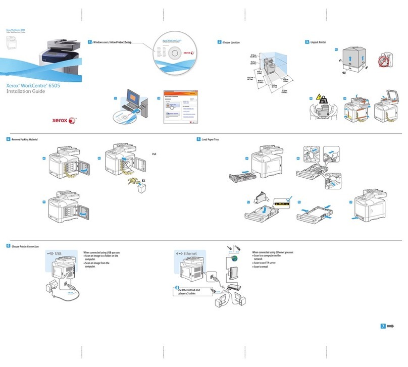 Xerox WorkCentre 6505 User manual Xerox WorkCentre 6505 User manual