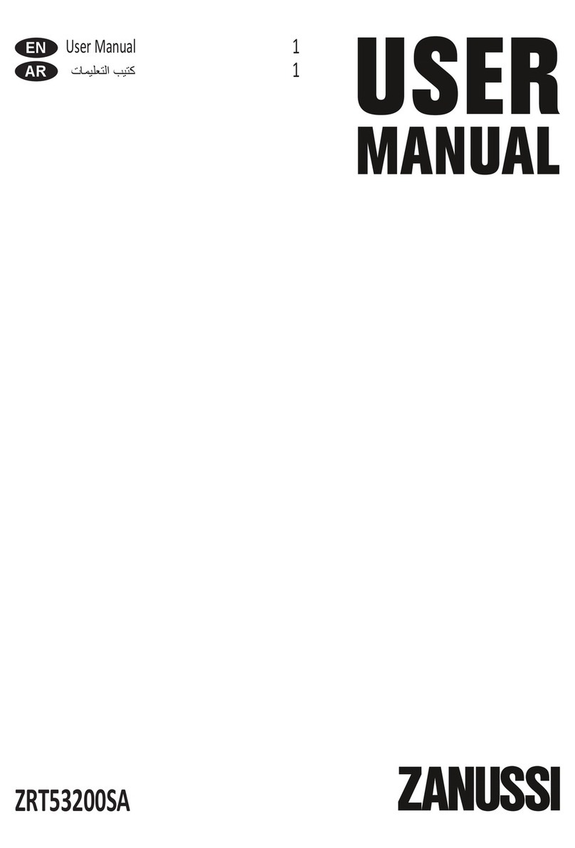 Zanussi ZRT53200SA User manual