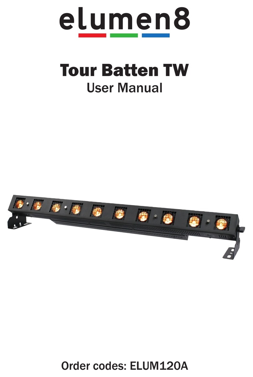 PRO Light ELUM120A user manual