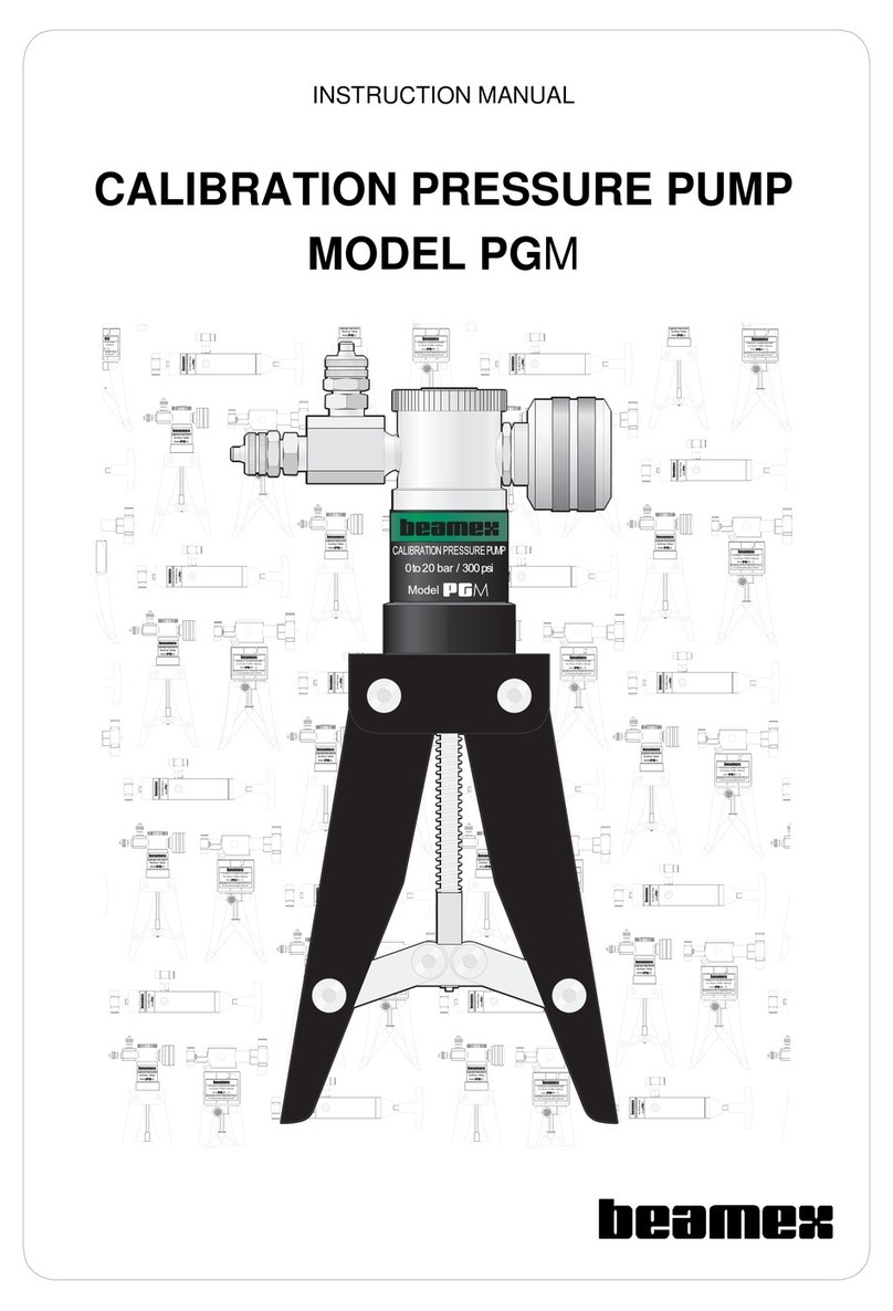 BEAMEX PGM User manual
