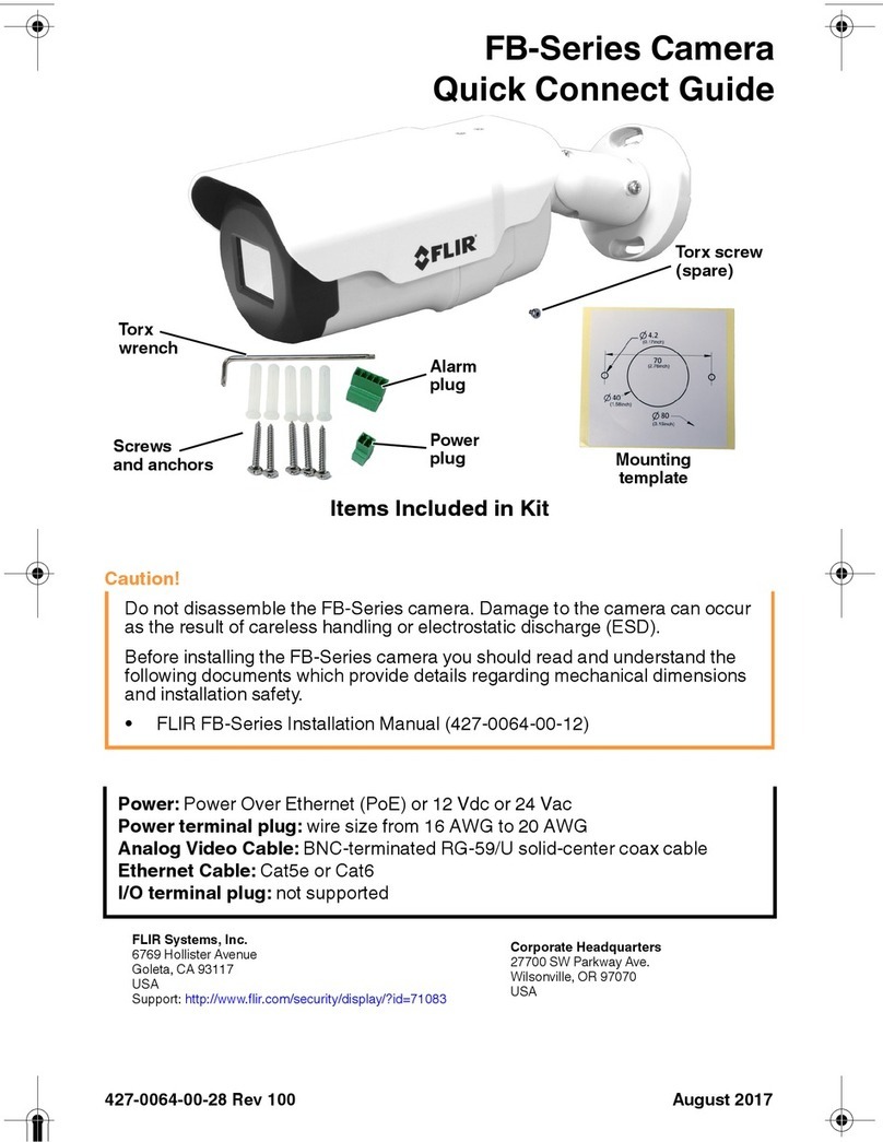FLIR FB-Series Assembly instructions