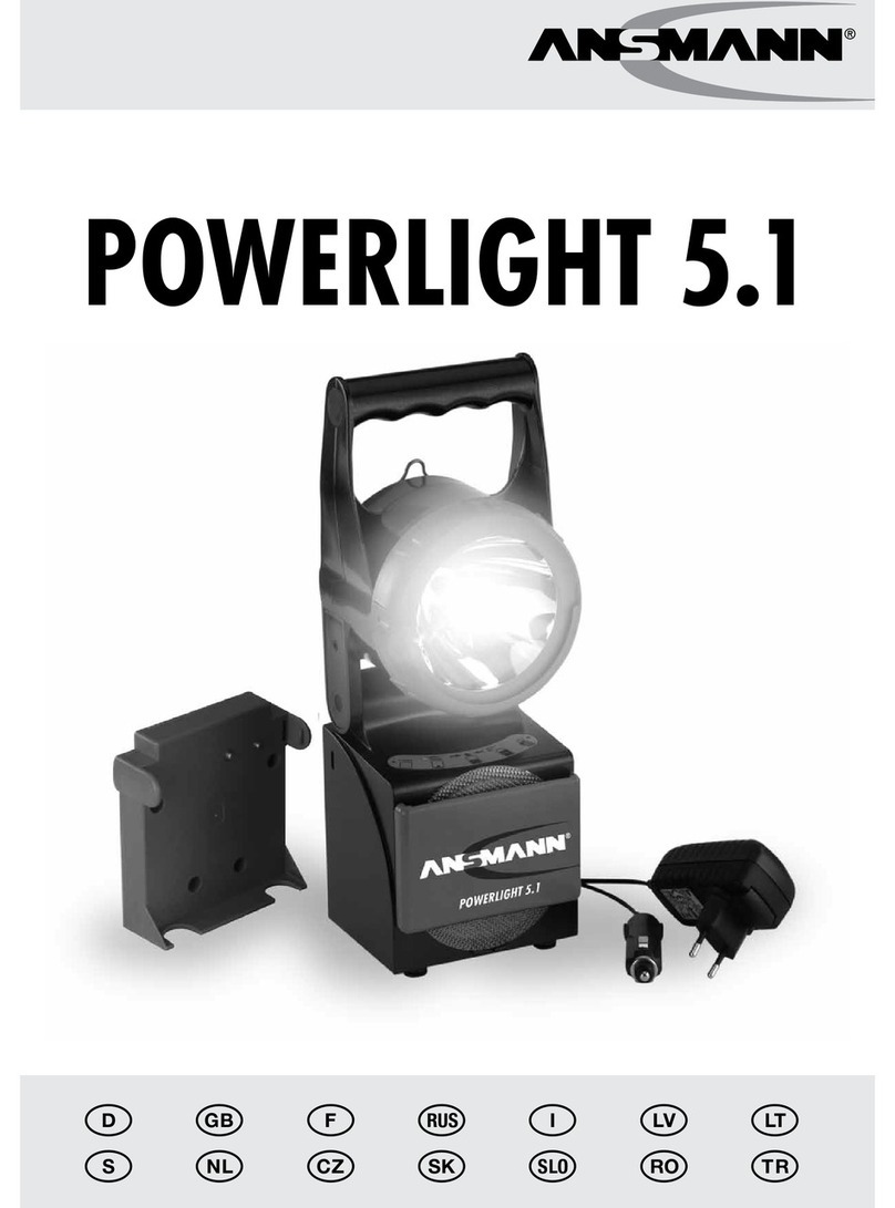 ANSMANN POWERLIGHT 5.1 User manual