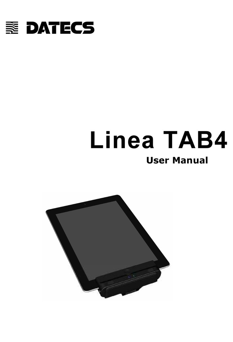 Datecs Linea TAB4 User manual