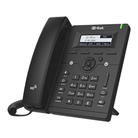 Htek UC601 User manual