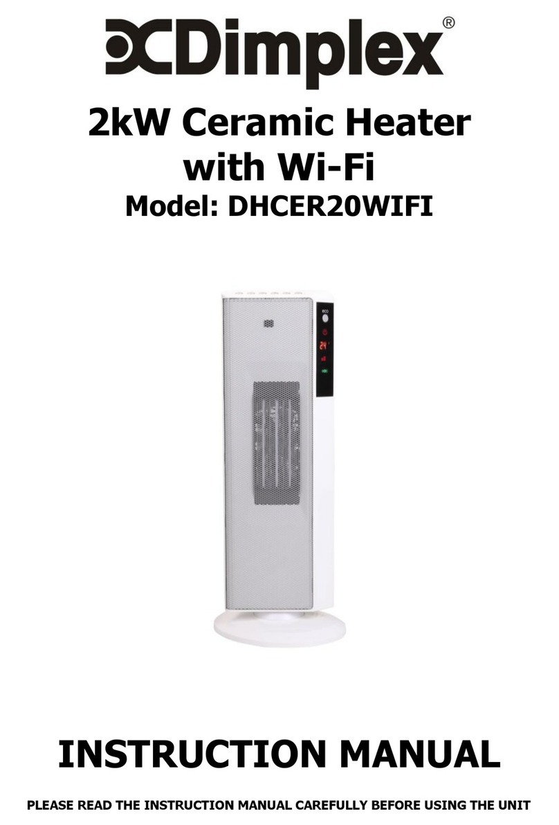 Dimplex DHCER20WIFI User manual