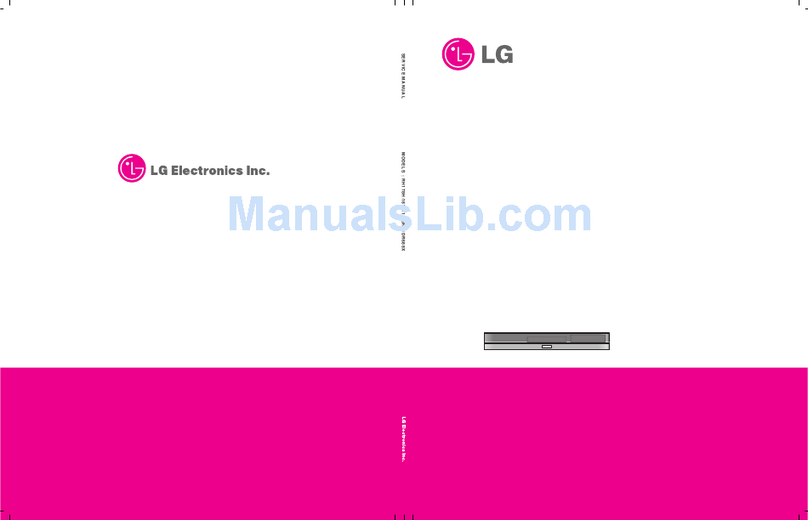LG RH188H User manual