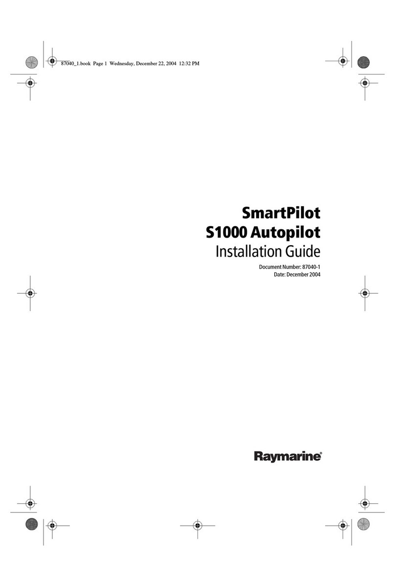 Raymarine SmartPilot S1000 User manual