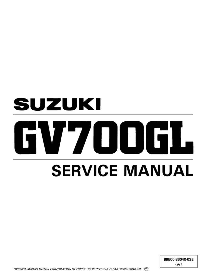 Suzuki Madura GV700GL User manual