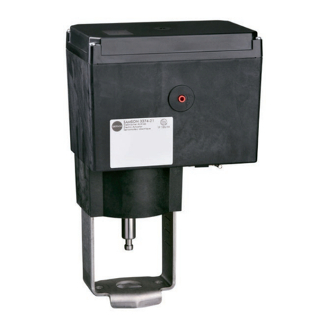 Samson 3374-10 Mounting and operating instructions
